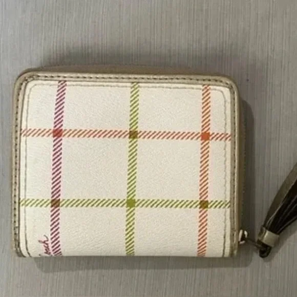 Coach Tattersall Wristlet Wallet - Picture 2 of 3